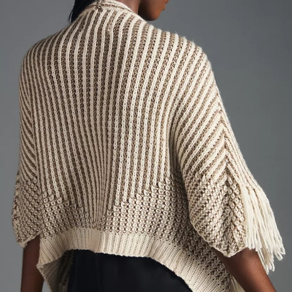 Metallic Fringe Cardigan - Picture 2 of 3